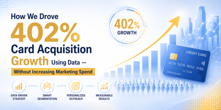 card acquisition growth in banking